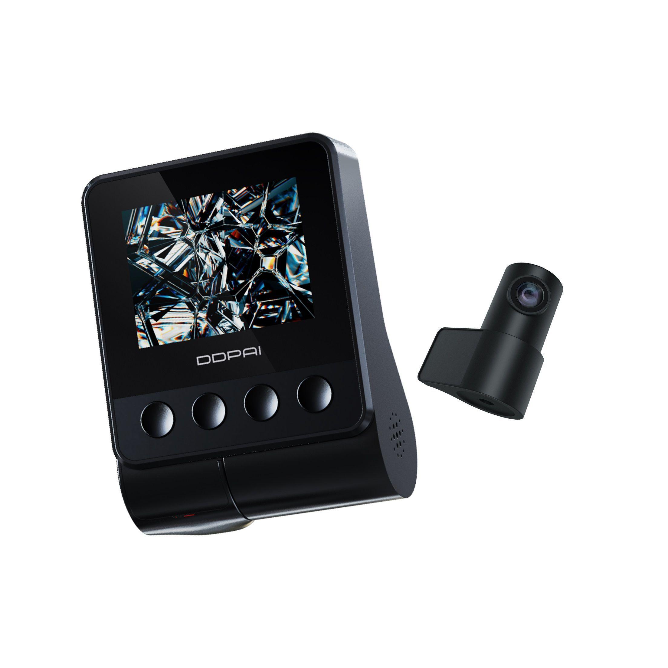 Cámara de vehículo dual 2.7K 5MP GPS ADAS dashcam DDPAI Z40 Dash Cam-1