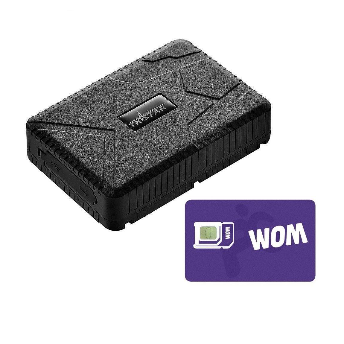 GPS tracker, Rastreador GPS 4G LTE TkStar TK915 recargable 7800 mAh + SIM-0