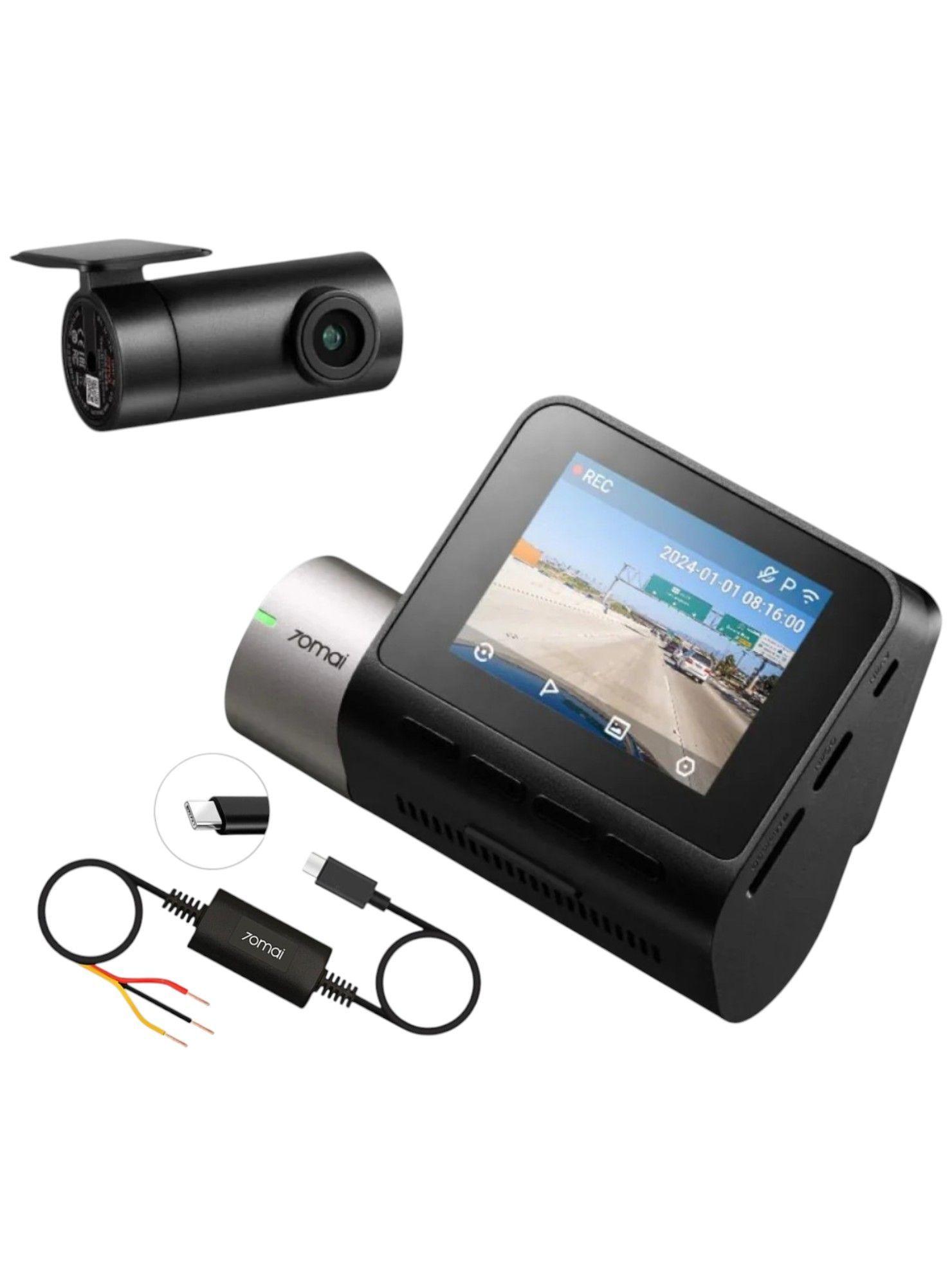 Set Dual 70mai A410-1 Cámara Para Vehículo 2.5K HDR Trasera RC21 + Kit UP03-2