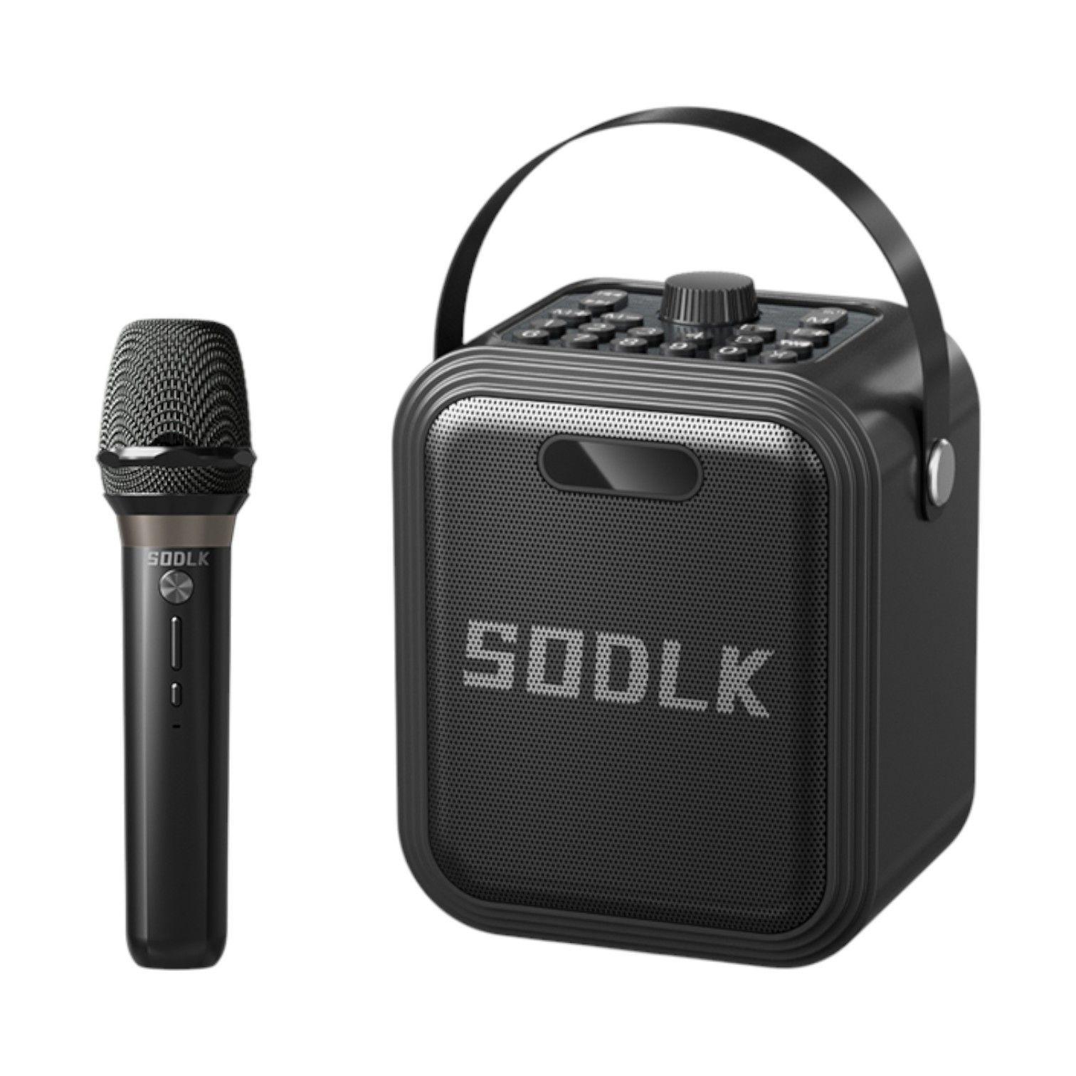 Parlante Altavoz Bluetooth 5.3 Karaoke 1Mic 30W 5000mAh IPX7 TWS SODLK K12-0