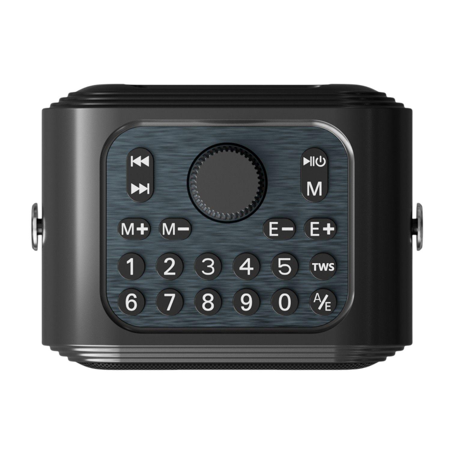 Parlante Altavoz Bluetooth 5.3 Karaoke 1Mic 30W 5000mAh IPX7 TWS SODLK K12-3