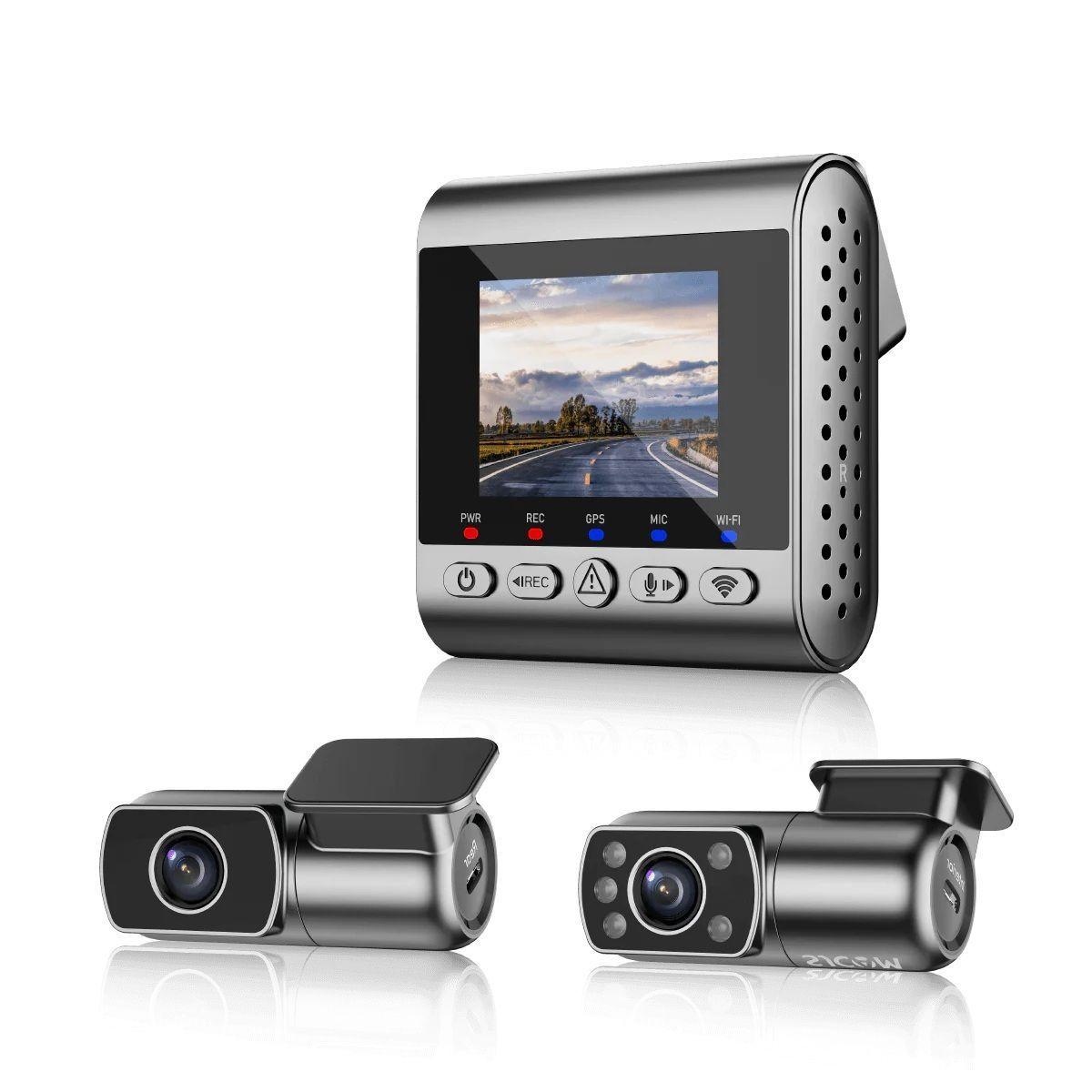 Set Cámara Vehículo 4K Trasera Interior 1080P M60-3CH-2