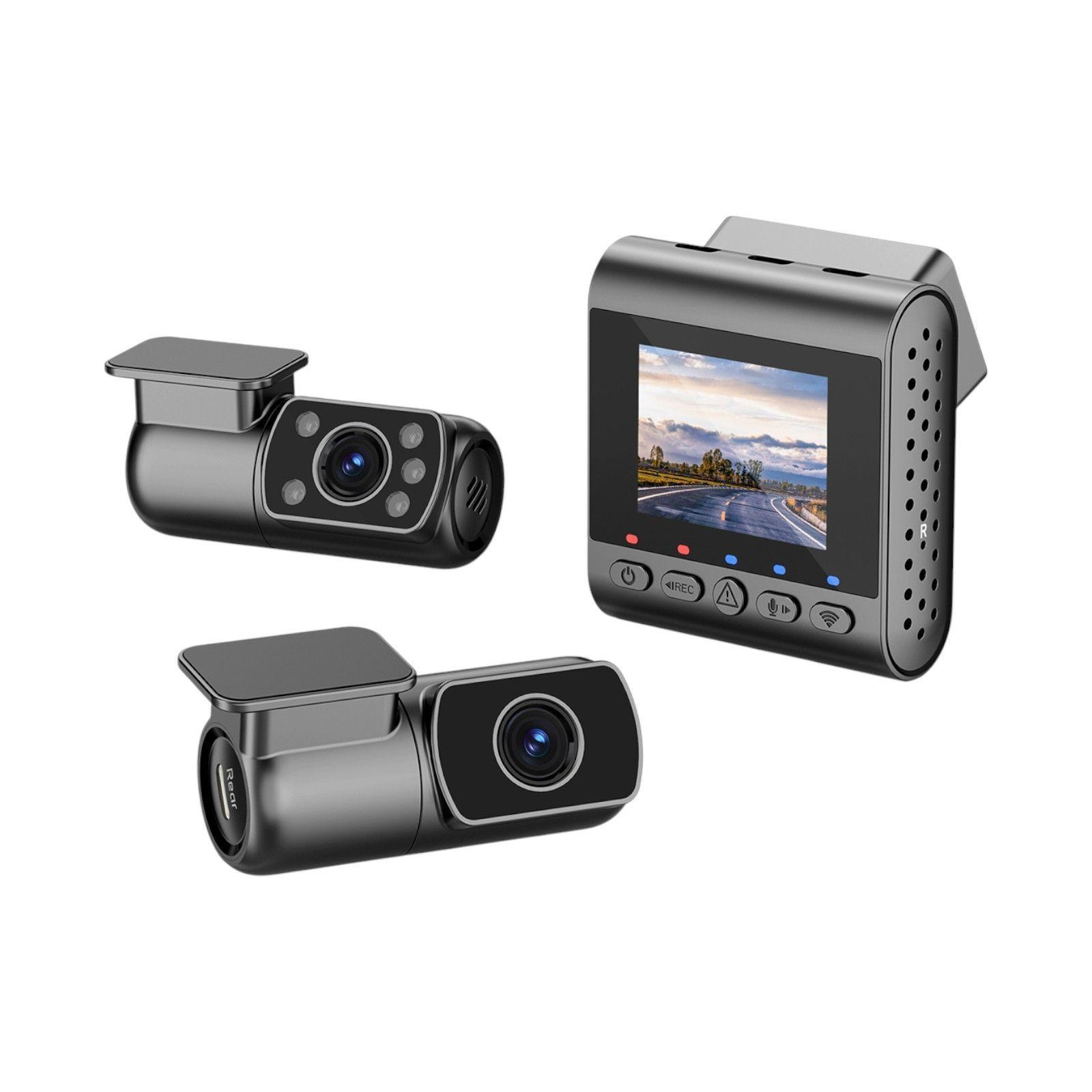 Set Cámara Vehículo 4K Trasera Interior 1080P M60-3CH-3
