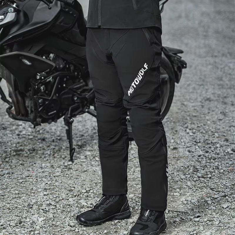 Pantalón Moto Invierno Polar CE2 Reflectante Motowolf TM3-6