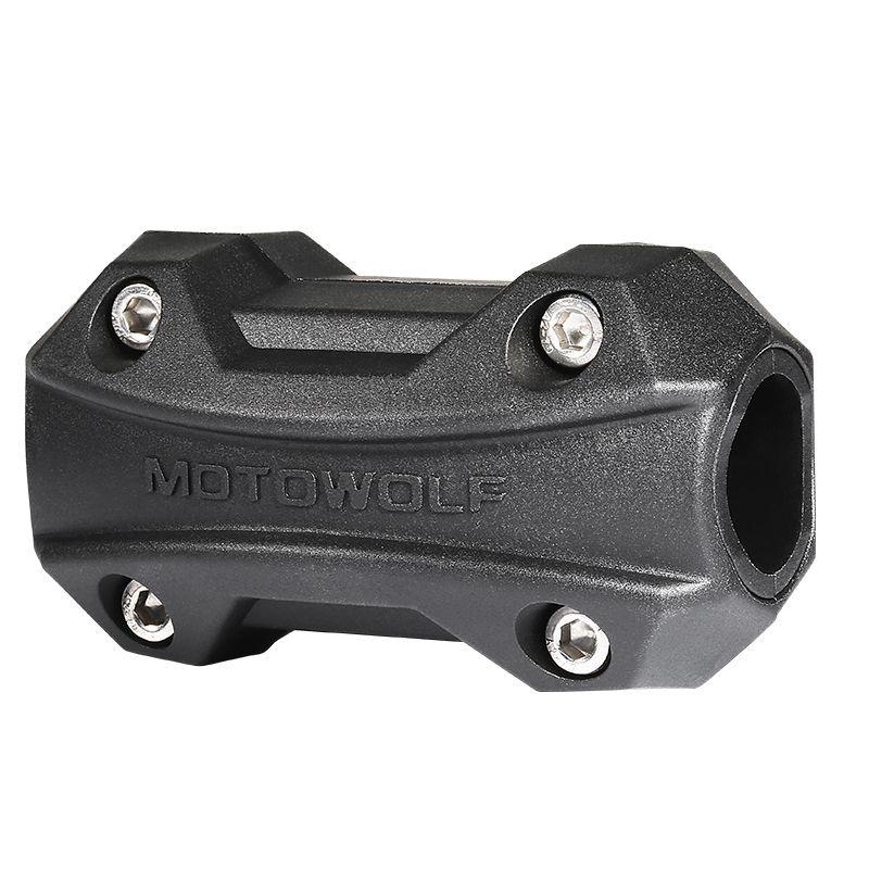 Protector Parachoques Deslizador De Barra Motowolf 3703-2