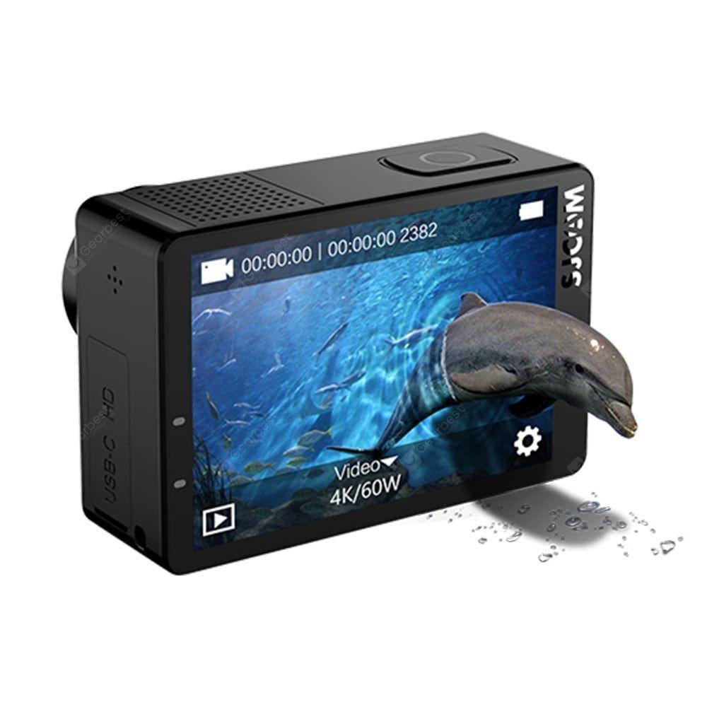 Pack Cámara Deportiva SJCAM SJ8 PRO 4K 60FPS Dual 5G Estabilizador giroscópico 2 Baterias-4