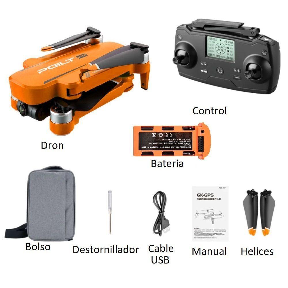 Drone GPS JJRC X17 6K 5G 1000m Cardan autoestabilizador-3