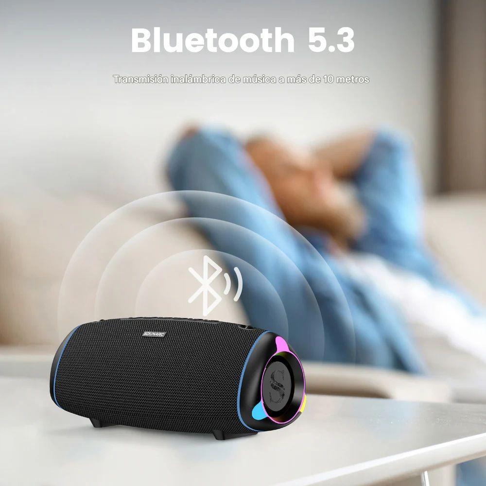 Parlante de exterior Bluetooth 60W IPX6 Sounarc R2-3
