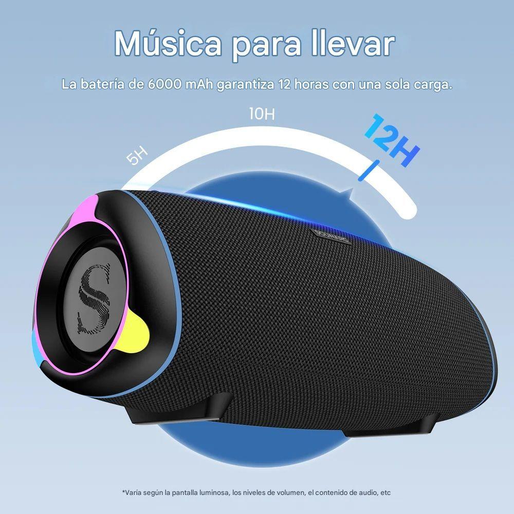 Parlante de exterior Bluetooth 60W IPX6 Sounarc R2-4