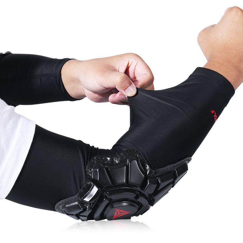 Mangas con coderas para motociclismo y deportes Motowolf 1020-3