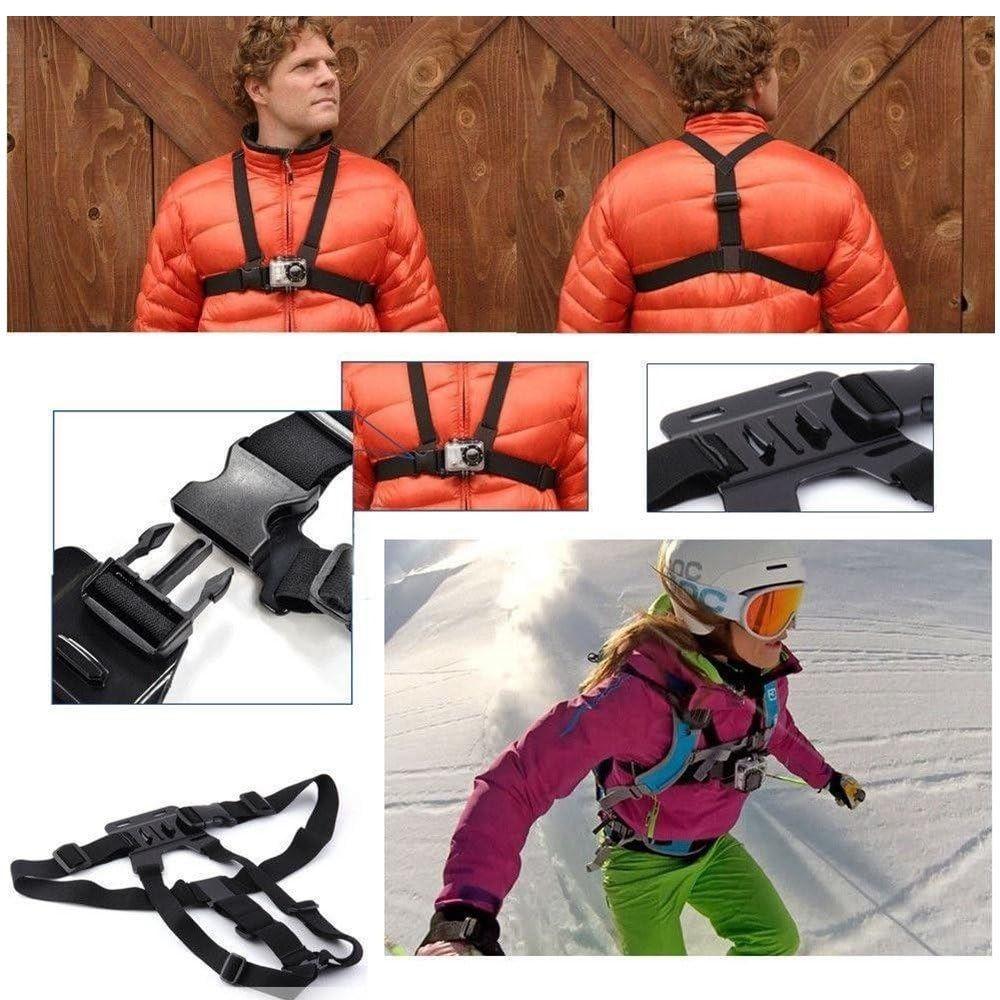 Soporte Arnes de Pecho para cámaras de accion, cam-5
