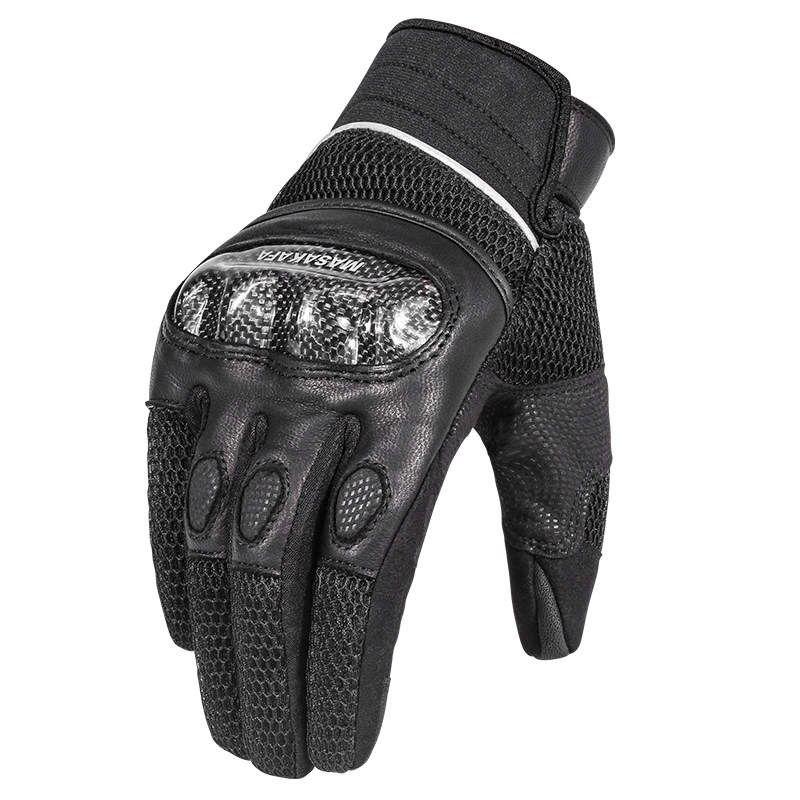 Guantes deportivos para motociclismo Masakafa 0319 - Negro-0