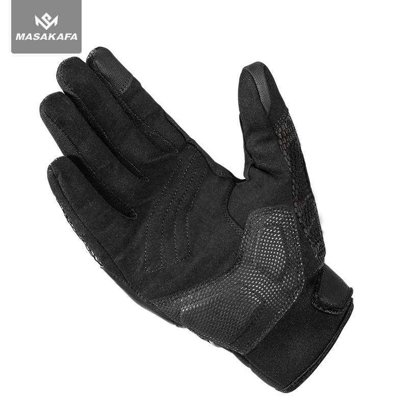 Guantes deportivos para motociclismo Masakafa 0319 - Negro-3
