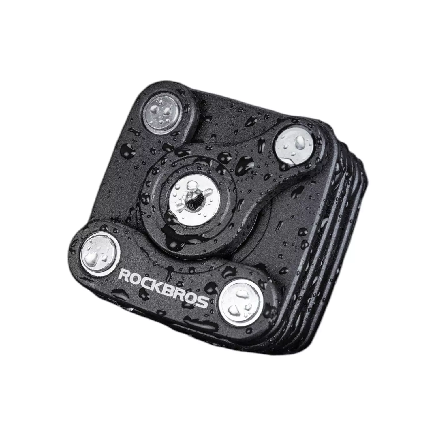 Candado Bicicleta Plegable Anti Robo Soporte 519g ROCKBROS WD795-2