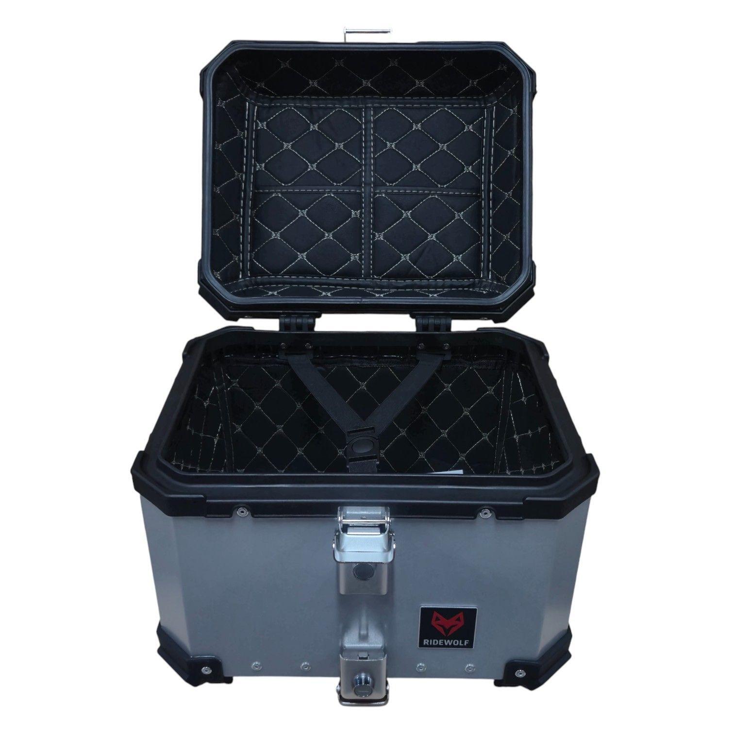 Baúl Top Case para motocicleta 36L RIDEWOLF 0712-36-3