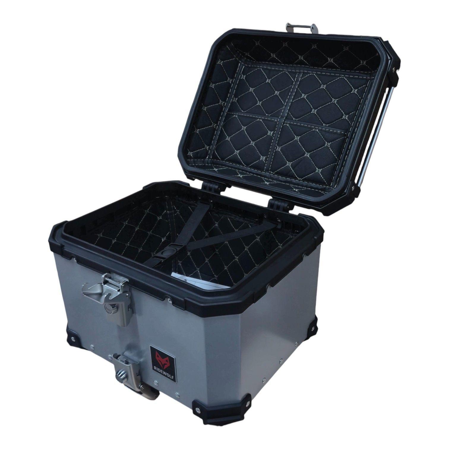 Baúl Top Case para motocicleta 36L RIDEWOLF 0712-36-4