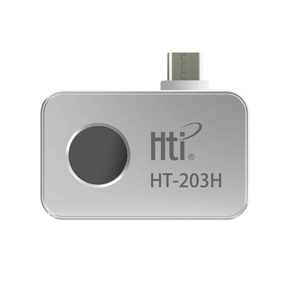 Cámara Térmica Infrarroja HTI HT-203H 256x192 USB-C Celular + Kit-0