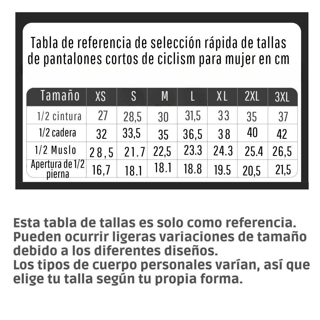 Calza corta short ciclismo mujer Rockbros RK1008NB-8