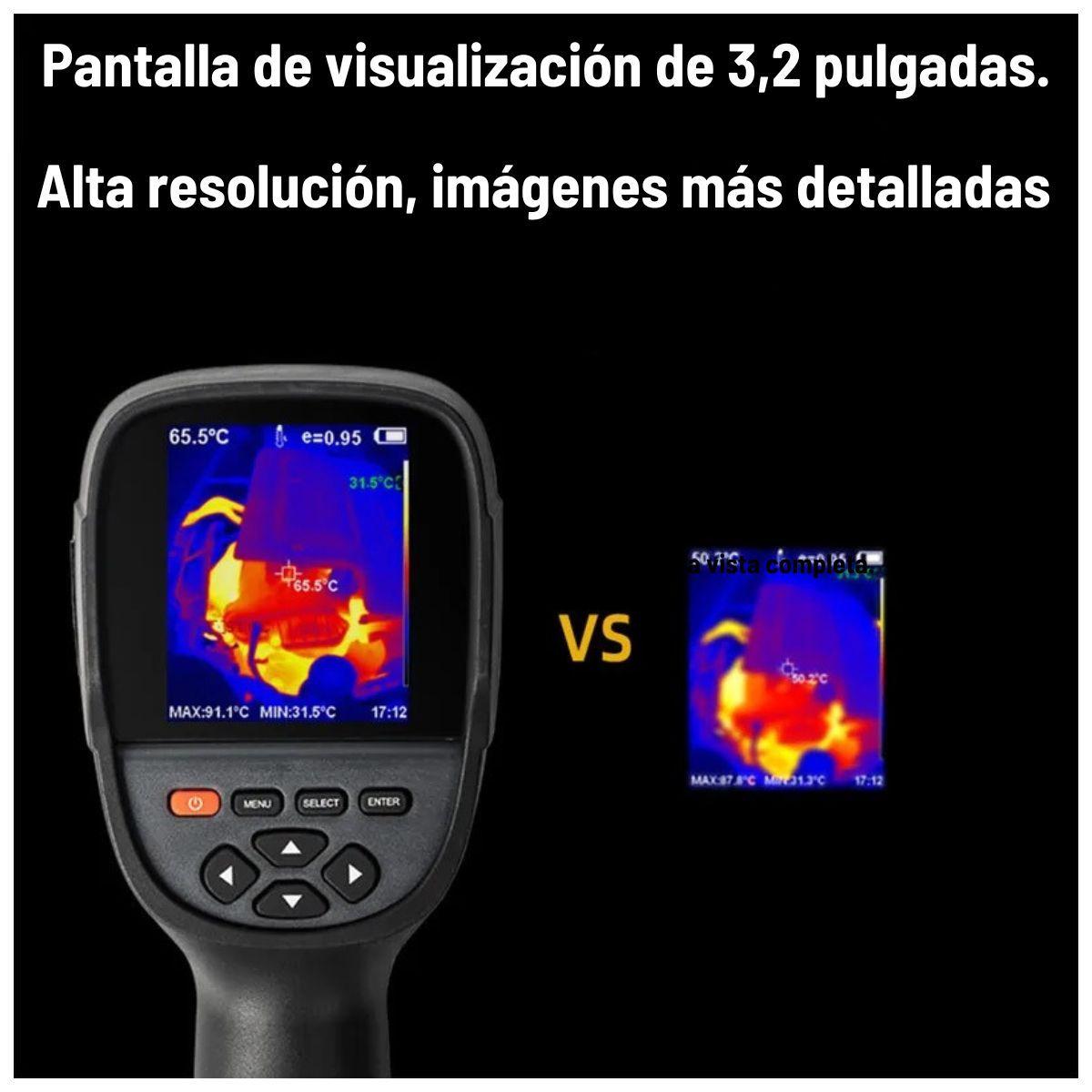 Cámara Termográfica Profesional Recargable Hti HT-18+256X192-3