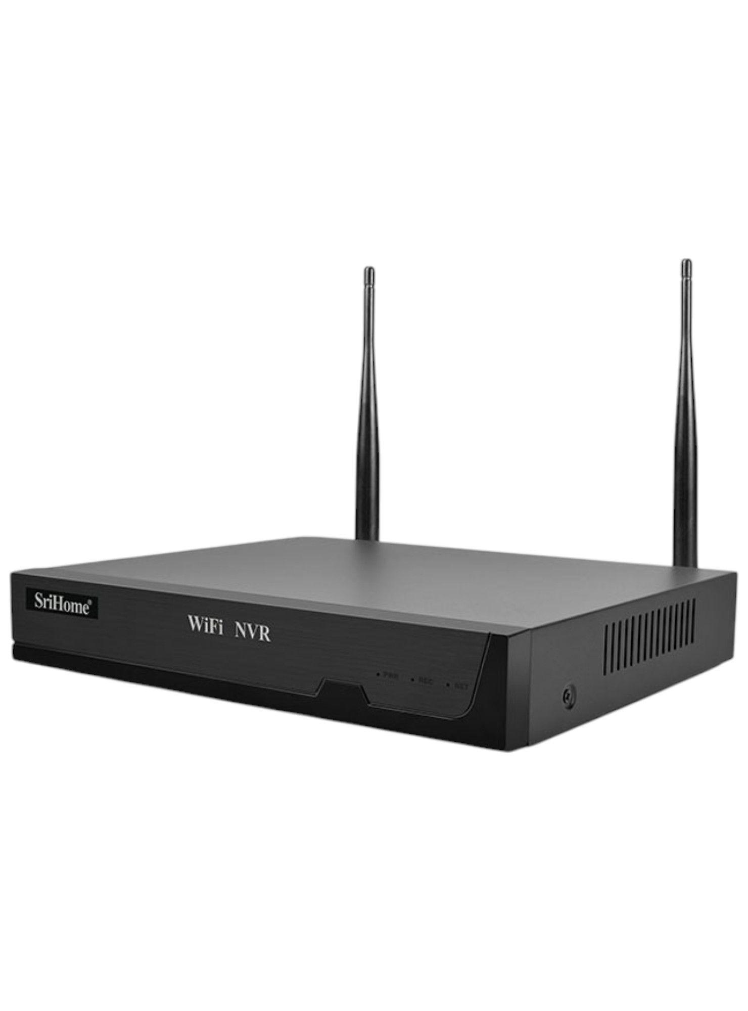 Kit WiFi SriHome NVS001 4 Cámaras IPC037 1080P-3