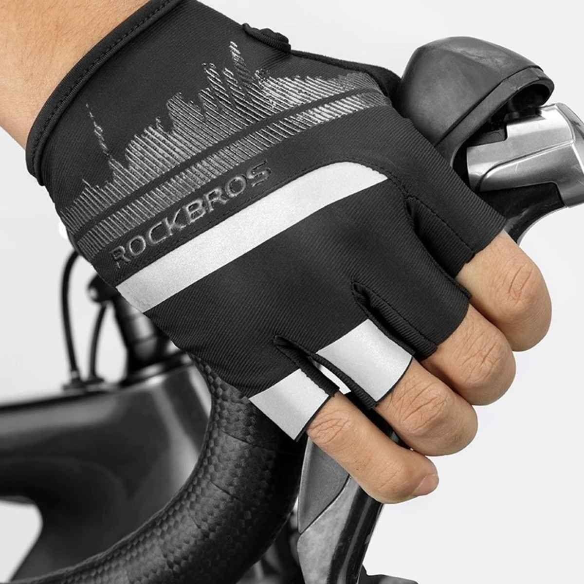 Guantes Para Ciclismo dedos cortos Rockbros S247-1