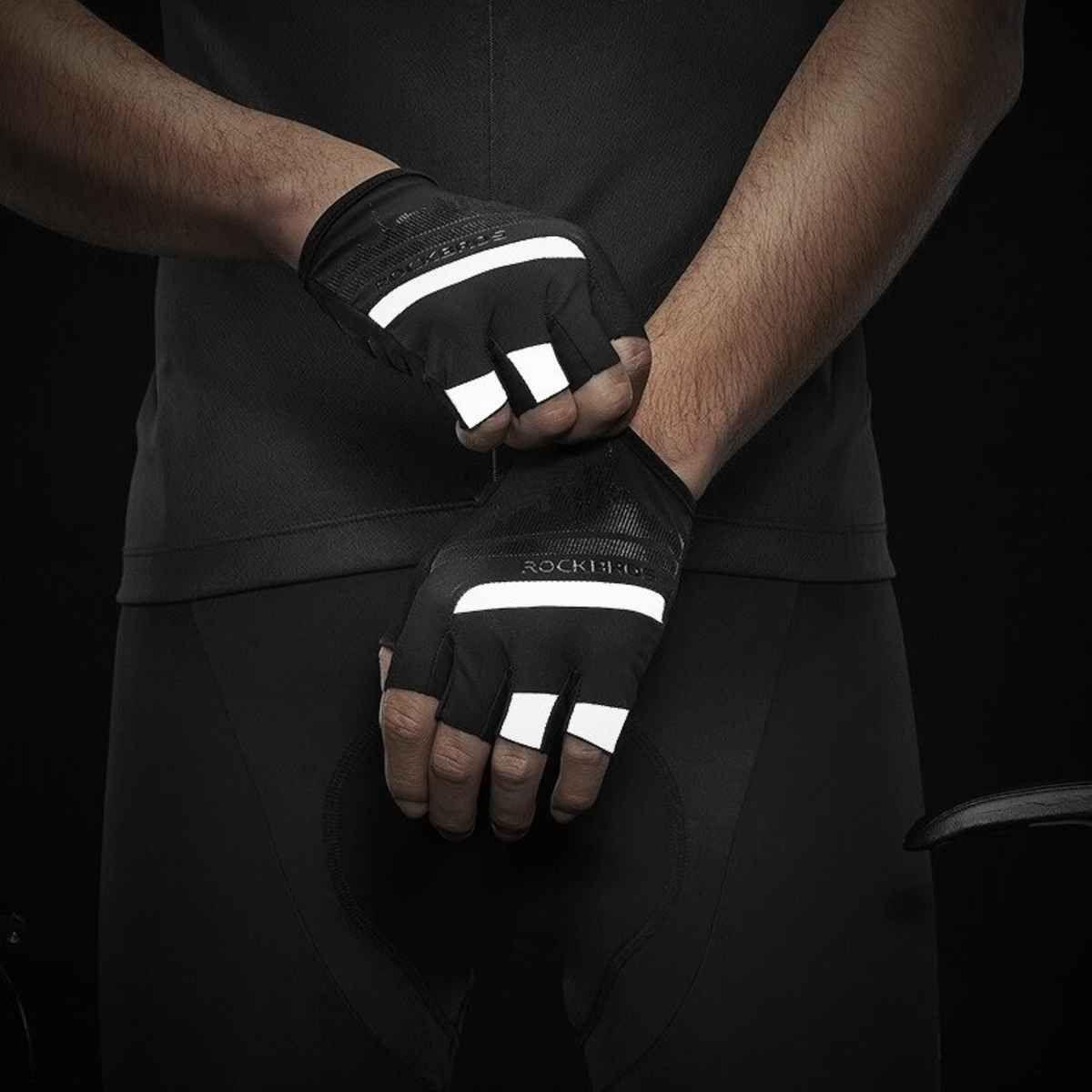 Guantes Para Ciclismo dedos cortos Rockbros S247-3