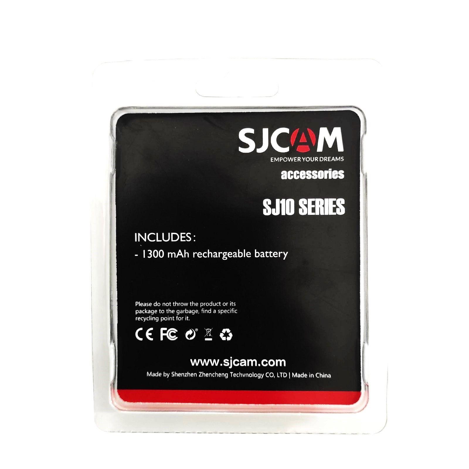 Batería de litio 1300mAh para cámara deportiva SJCAM SJ10 y SJ11 SERIES-6
