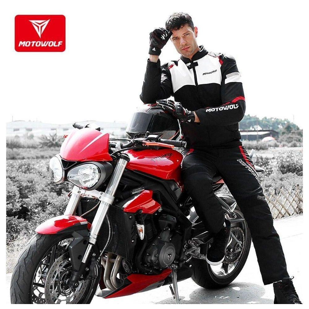 Chaqueta Para Motociclismo Oxford 610D Motowolf MDL0509-3