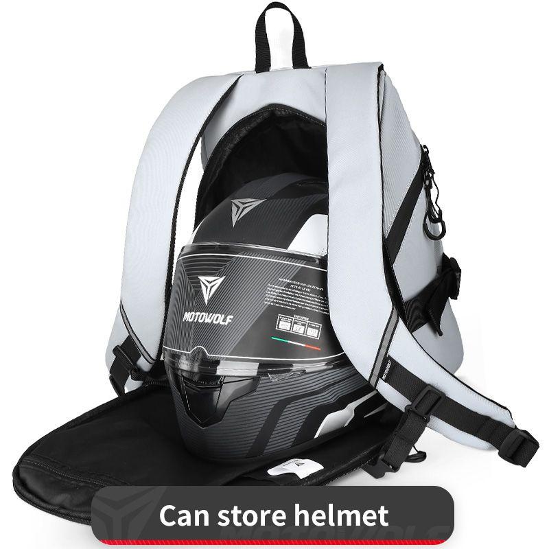 Mochila para Casco Motociclismo Motowolf MDL0726-7