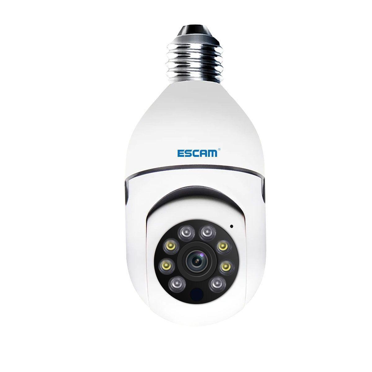 Cámara Wifi Ampolleta E27 Wifi Full HD 1080p Escam PT208-2
