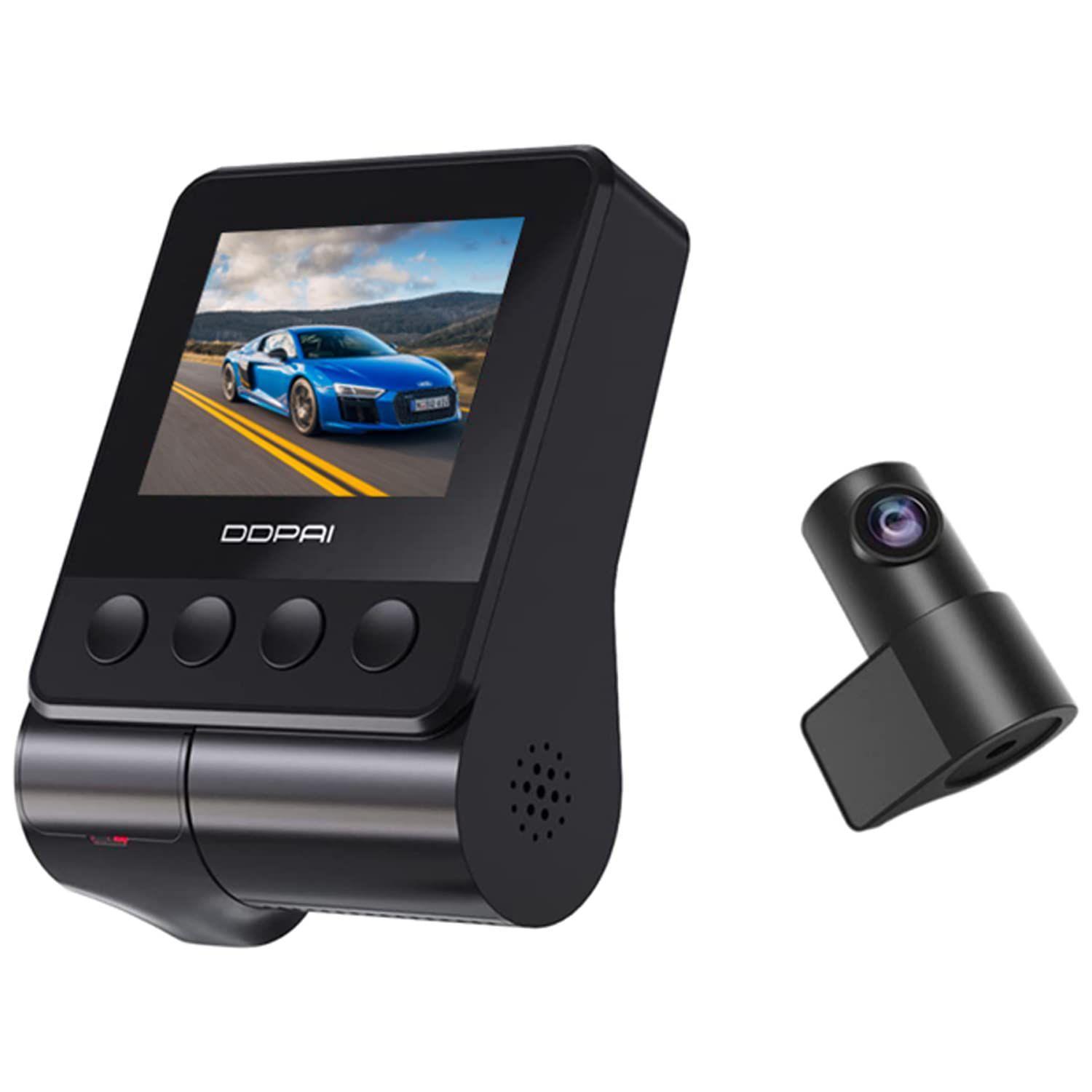 Pack Cámara de vehículo dual 2.7K 5MP GPS ADAS DDPAI Z40 + Kit OBD DDPAI DC001-2