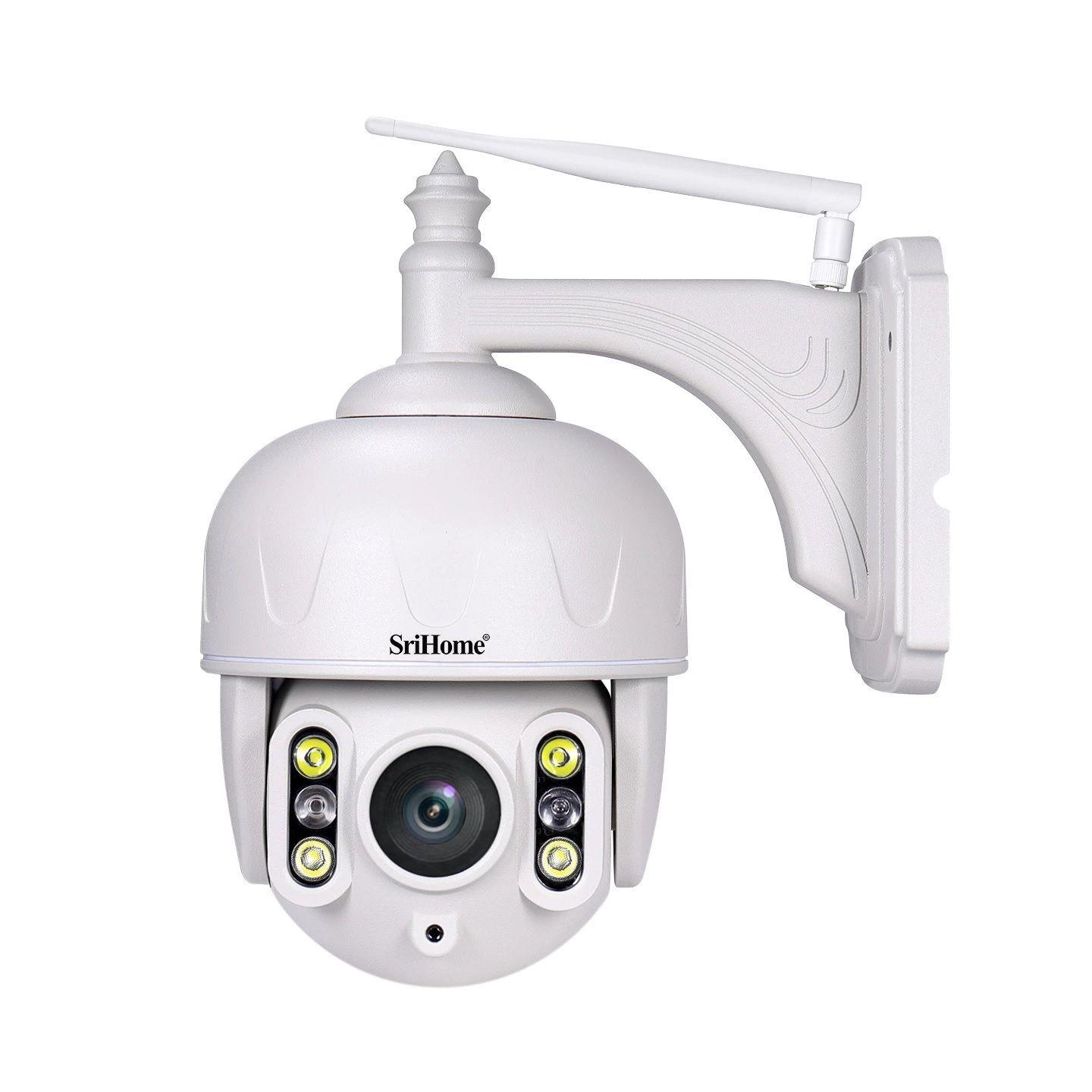 Camara IP Wifi Exterior 5MP 5G QHD Sricam SH028B Audio y ranura micro SD-3