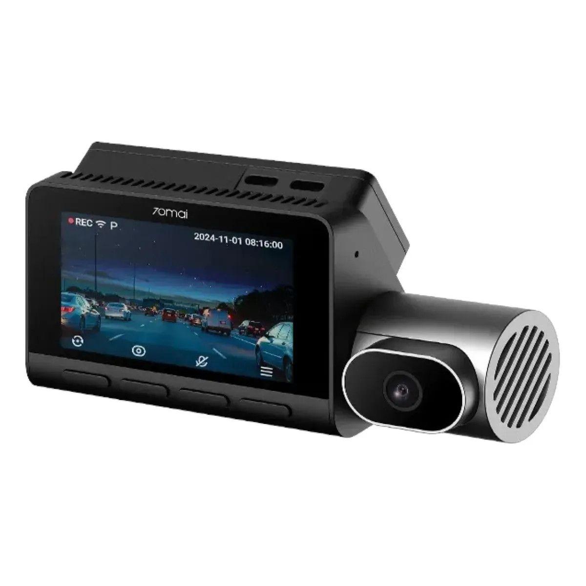 70mai T800 Cámara Vehicular Triple Canal HDR 4K/1080p/1080p con WiFi 6, GPS, IA y MicroSD 128GB-6