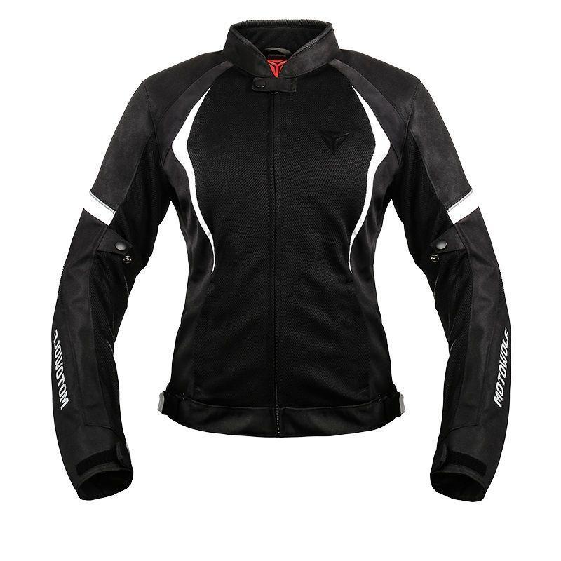 Chaqueta de motociclismo Para Mujer Motowolf Oxford 610D 0517-BK-1