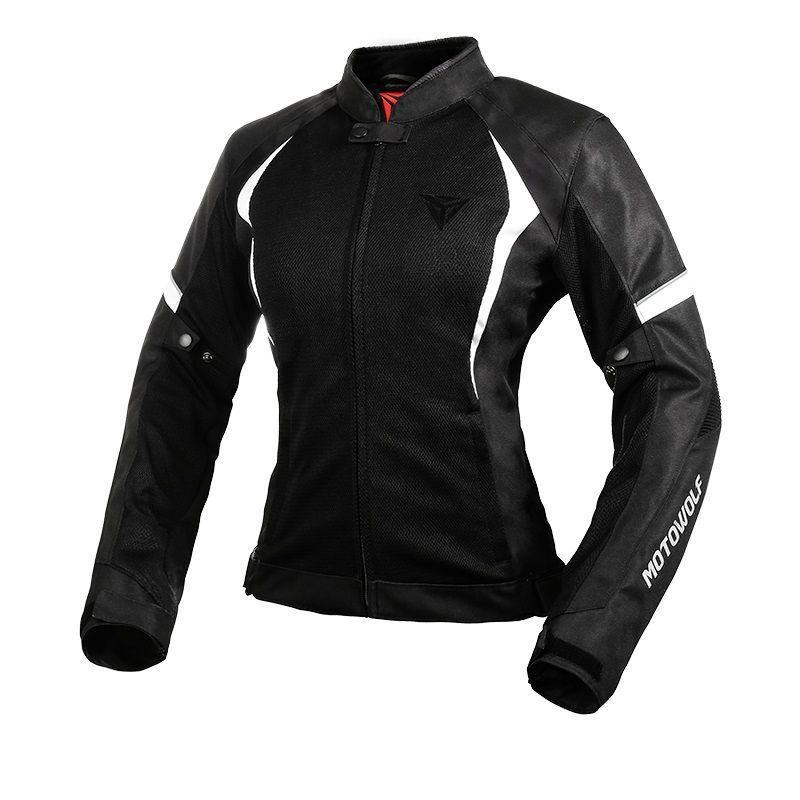 Chaqueta de motociclismo Para Mujer Motowolf Oxford 610D 0517-BK-2