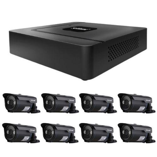 Kit NVR Srihome: 8 camaras SP007 + NVR NVS003 16CH-3