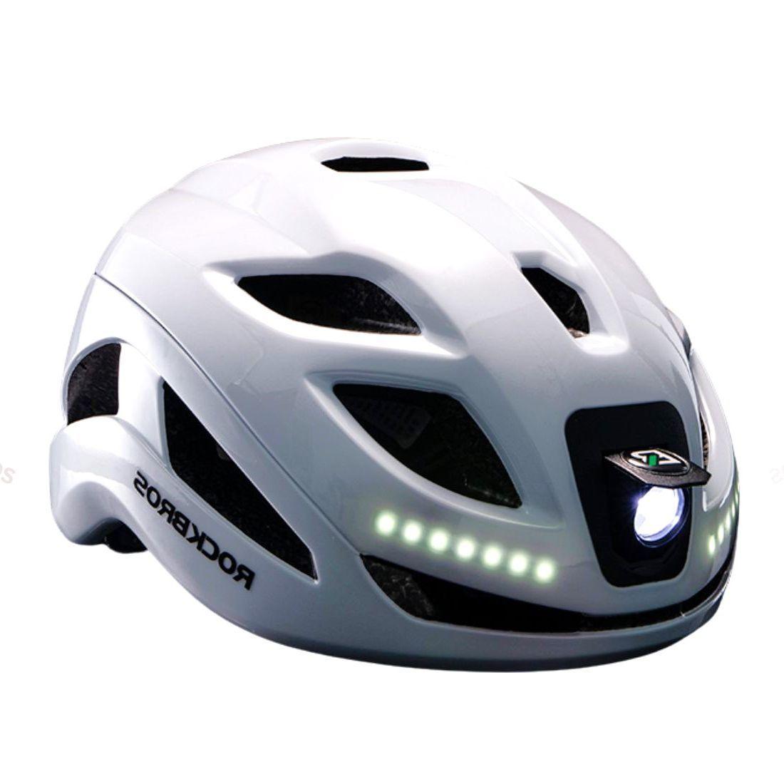 Casco de ciclismo con luces recargable Rockbros ZK-077-2
