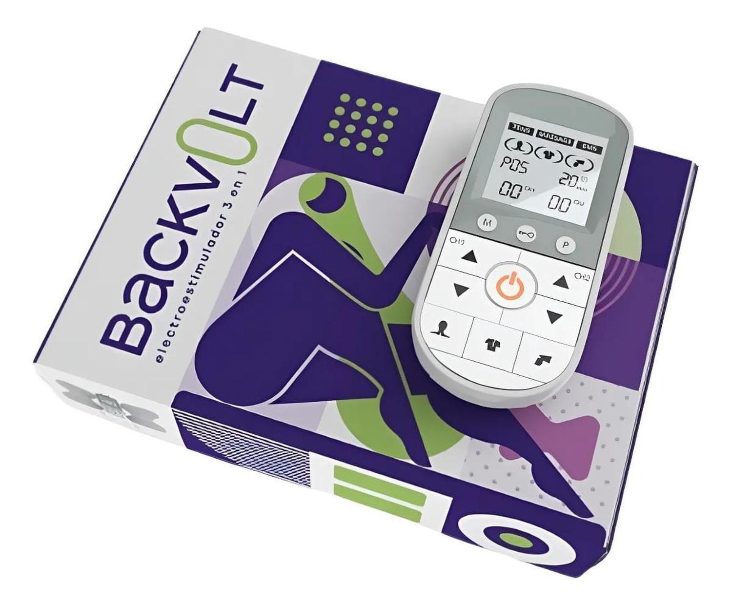 Tens, EMS electroestimulador 3 en 1 Backvolt marca Theramart-2