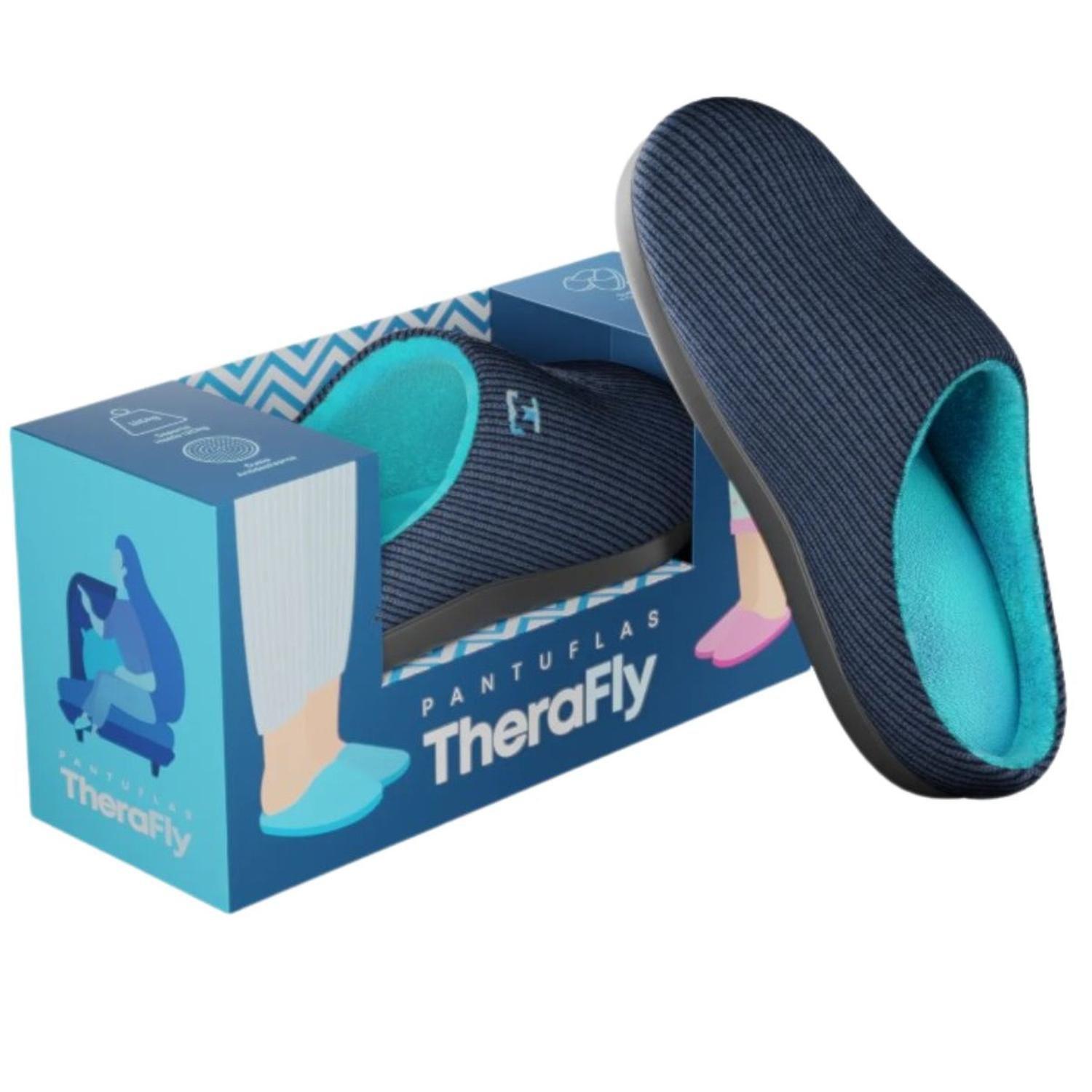 Pantuflas de espuma viscoelástica TheraFly-1