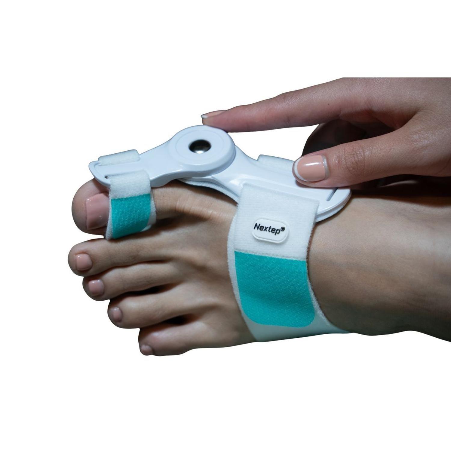 Par de corrector diurno articulado con gel para Juanetes-0
