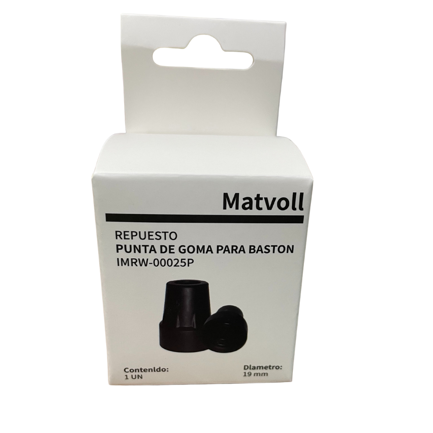 Regatón para Bastón Canadiense 19 mm-2