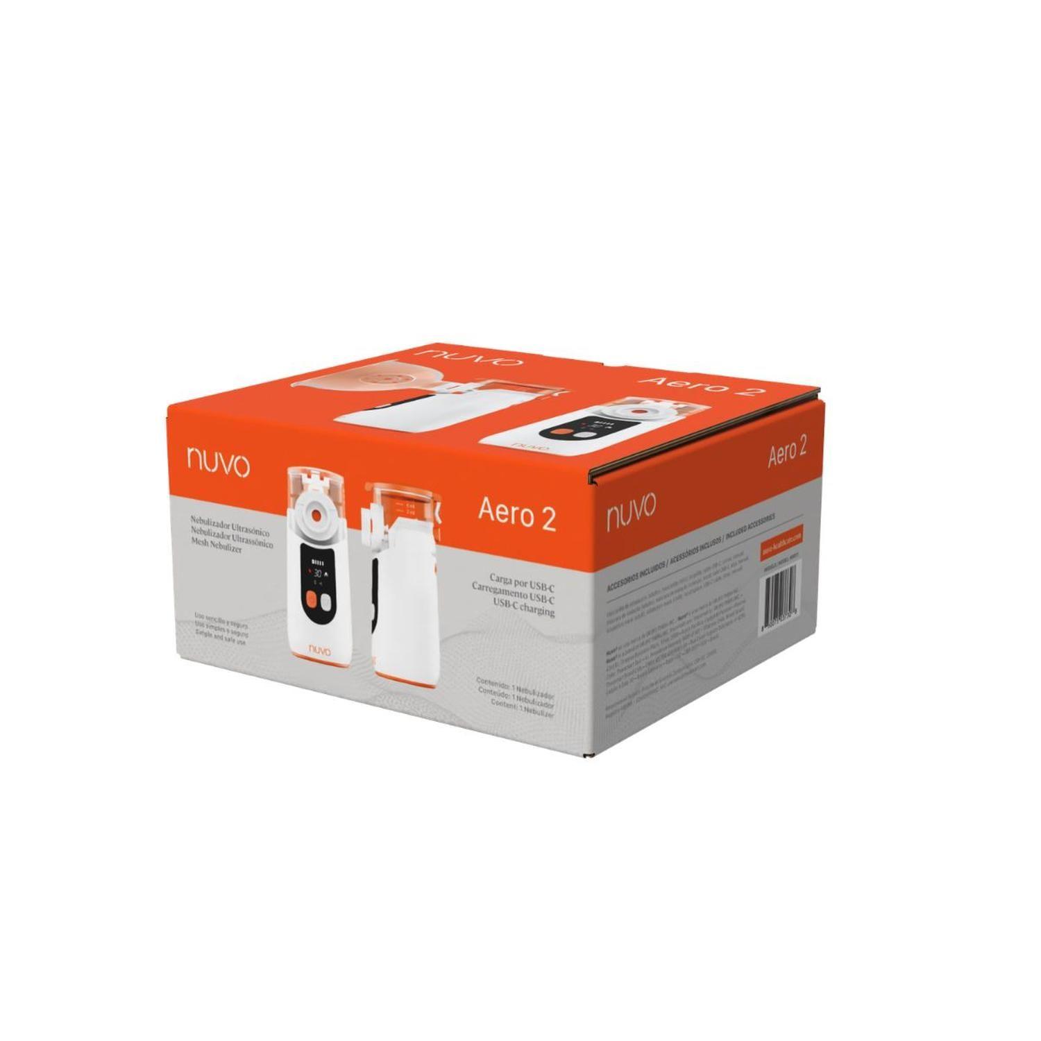 Nebulizador portátil Mesh Nuvo Aero 2-NV011-7