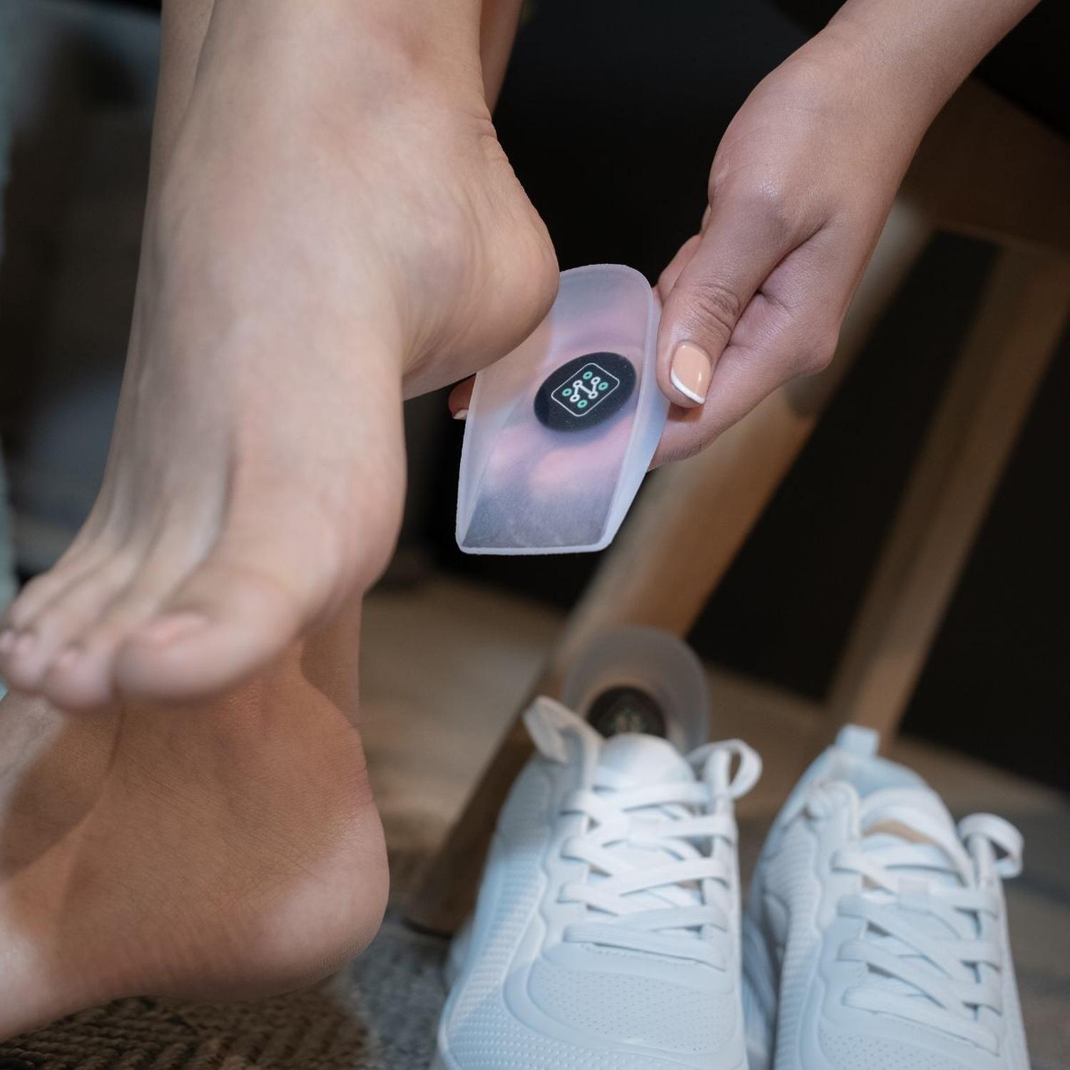 Par de Talonera de Silicona con Gel para Espolon Calcáneo-3