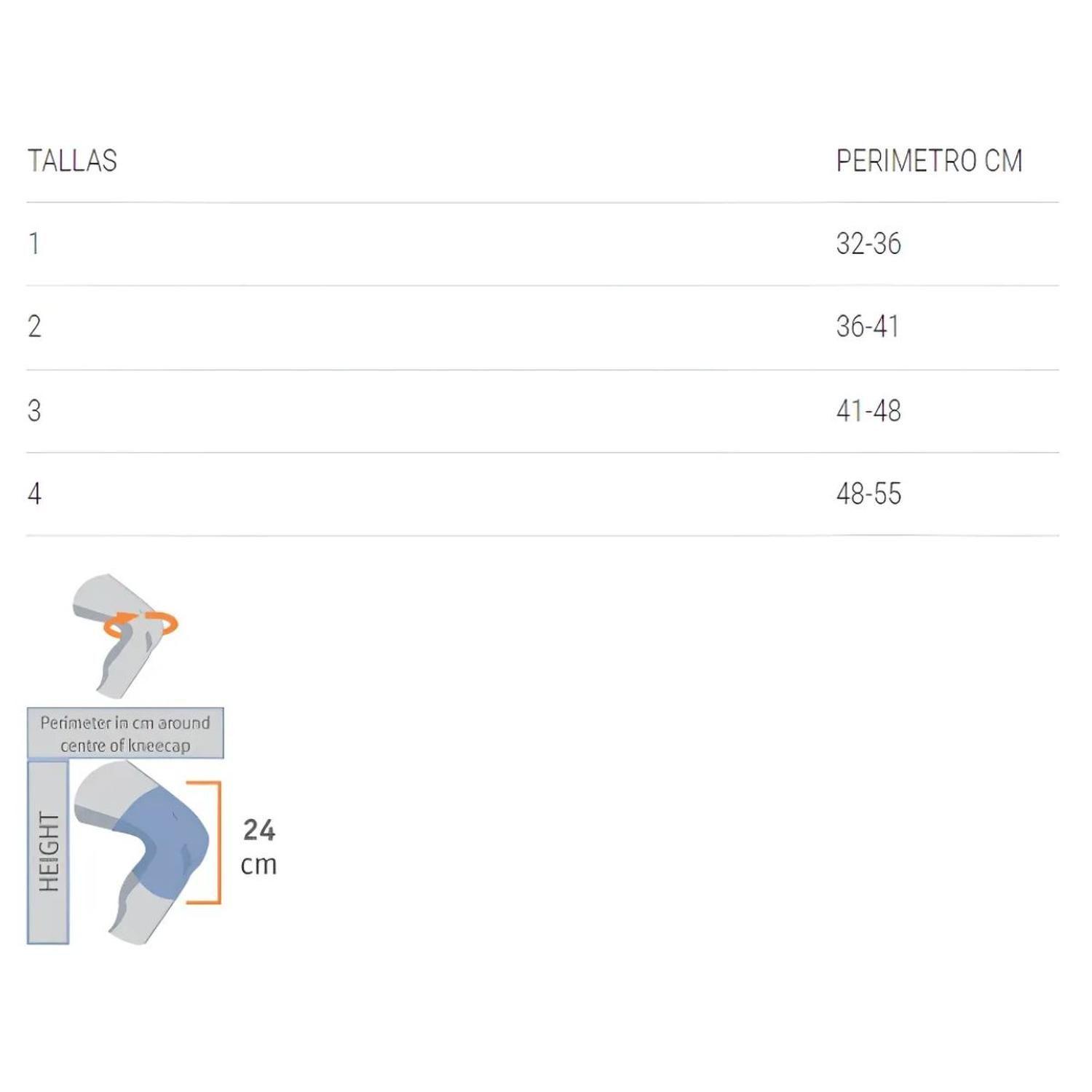 Rodillera Estabilizadora con Gel Orliman-5