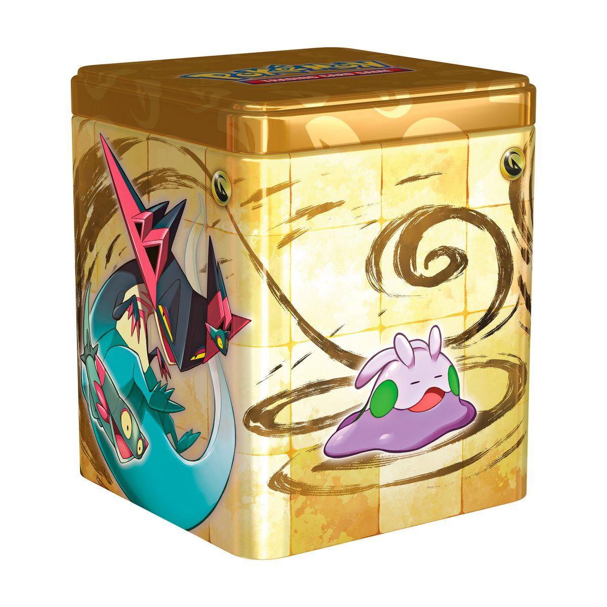 POKÉMON TCG STACKING TIN 2024 ESPAÑOL - DORADA-0
