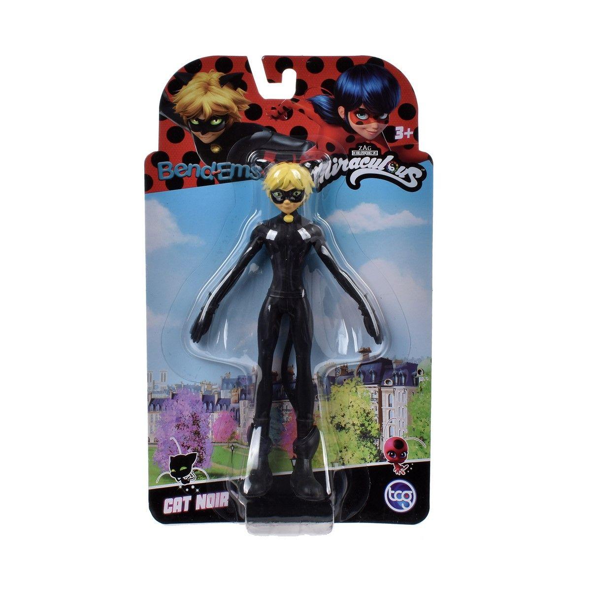 Figura 13 Cms De Goma Flexible Miraculous - Cat Noir-4