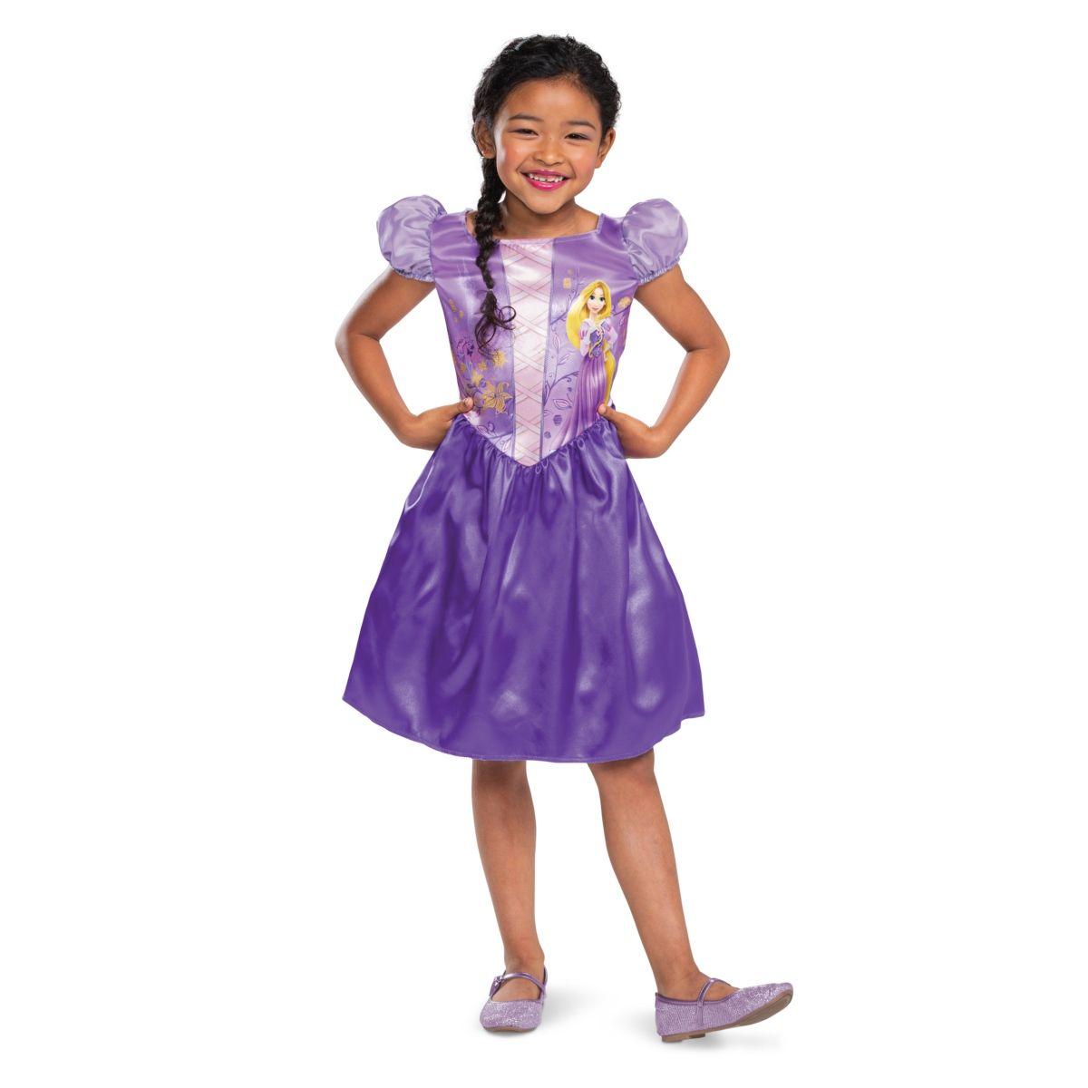 Disney Princesas Disfraz Rapunzel - Talla M (7-9)-1