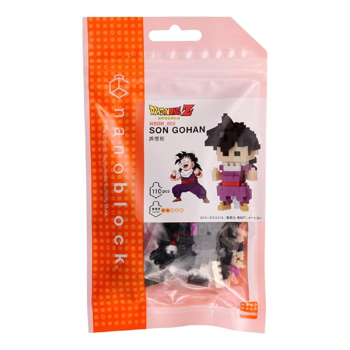 FIGURA NANOBLOCK SERIE DRAGON BALL Z DE BANDAI - GOHAN-6