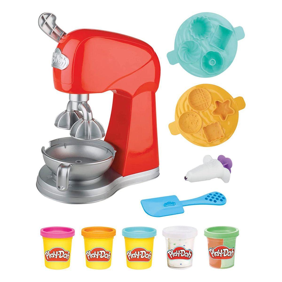 Masas didácticas PLAY DOH batidora mágica kitchen creations-4