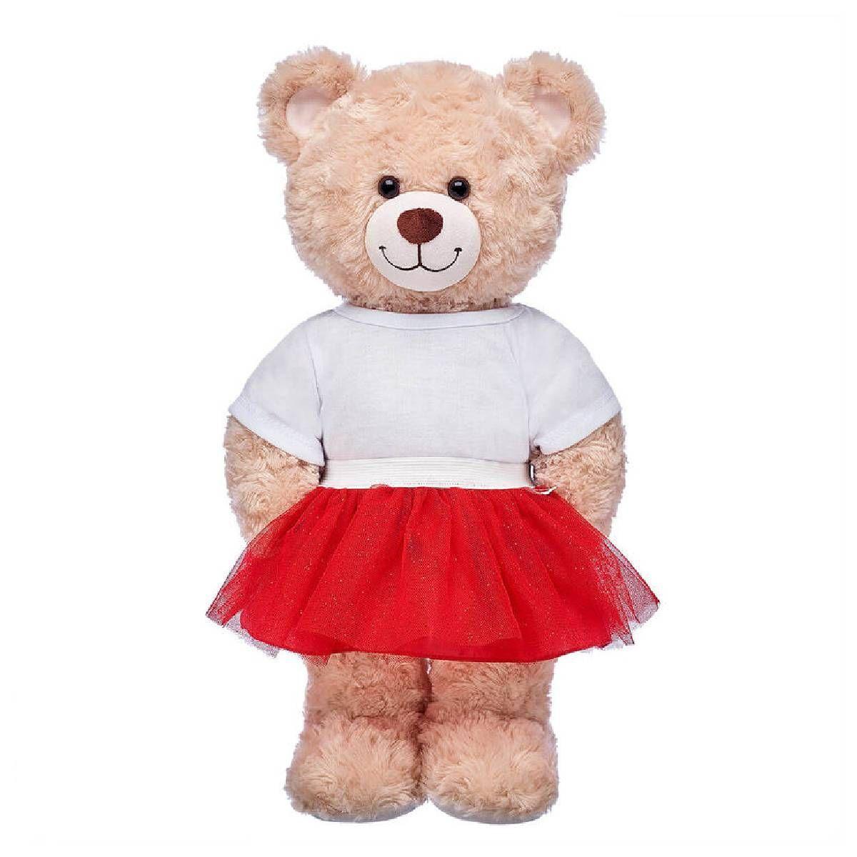 Tutu Rojo Build A Bear-1